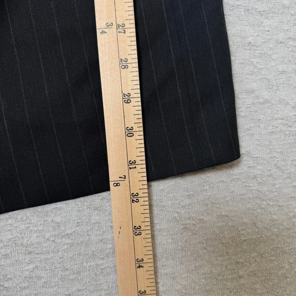 Petrocelli Roger Stuart Mens Black Suit‎ 50L Wool Cashmere Blazer Pants Classic